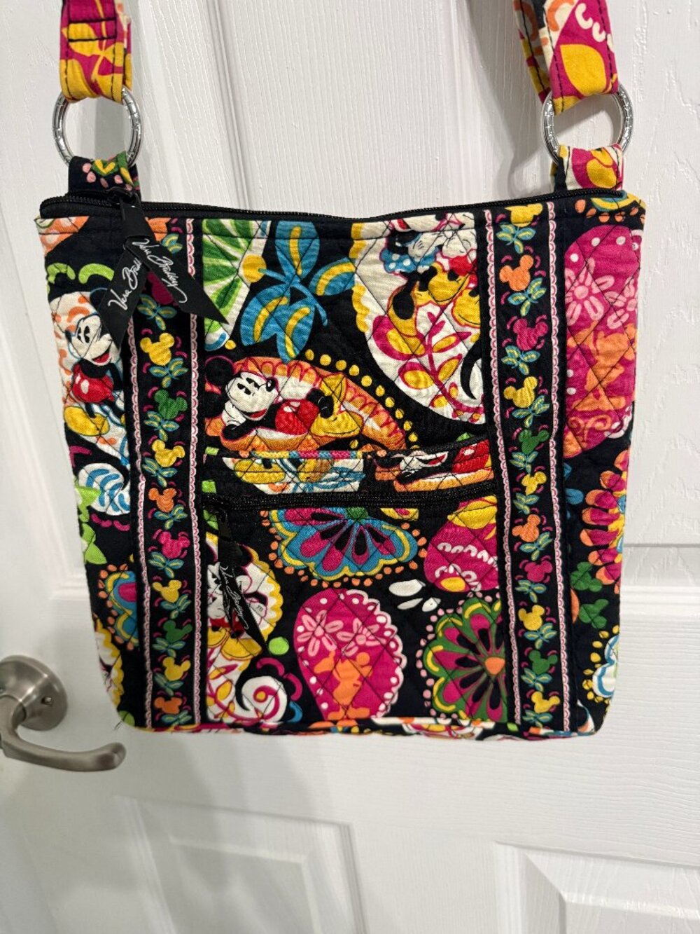Disney Park Exclusive Vera Bradley Crossbody - Used Once - EUC Mickey and Minnie